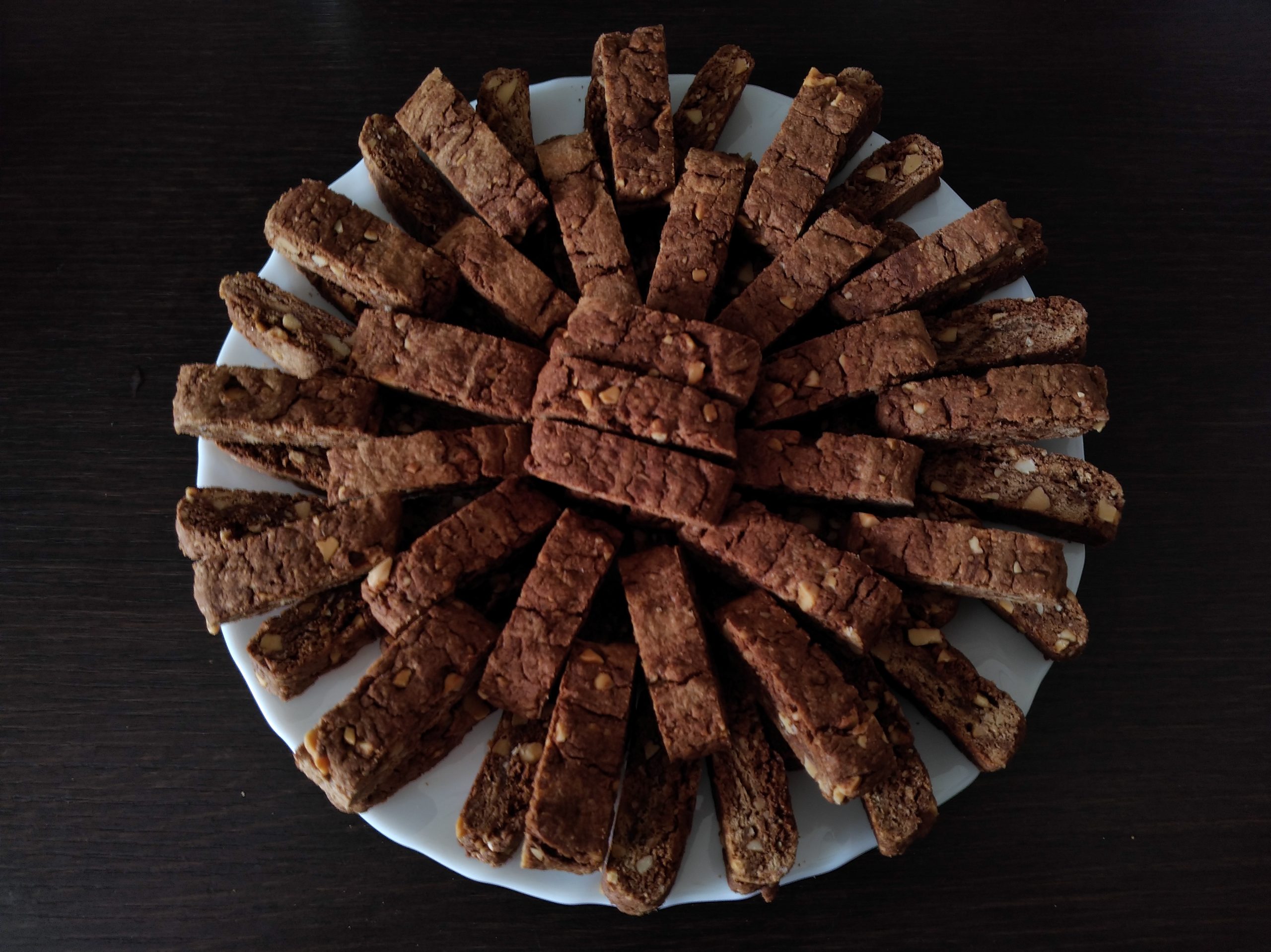 Olasz csokis-mandulás keksz recept