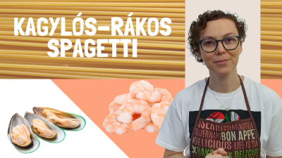 Kagylós-rákos spagetti
