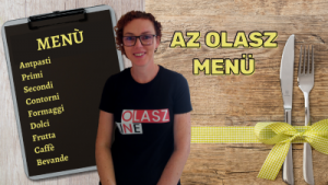 Az olasz menü