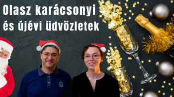 Olasz karácsonyi és újévi üdvözletek