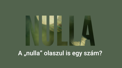 A „nulla” olaszul is egy szám?
