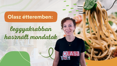 Olasz étteremben: leggyakrabban használt mondatok