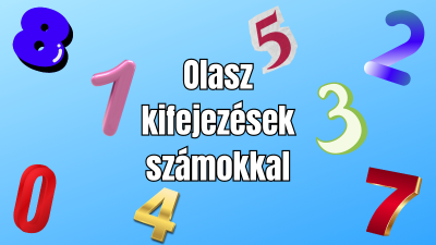 Olasz kifejezések számokkal